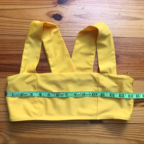 Shein Yellow Bikini, EUC, XS/S - Picture 4 of 12